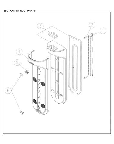 M/f duct parts