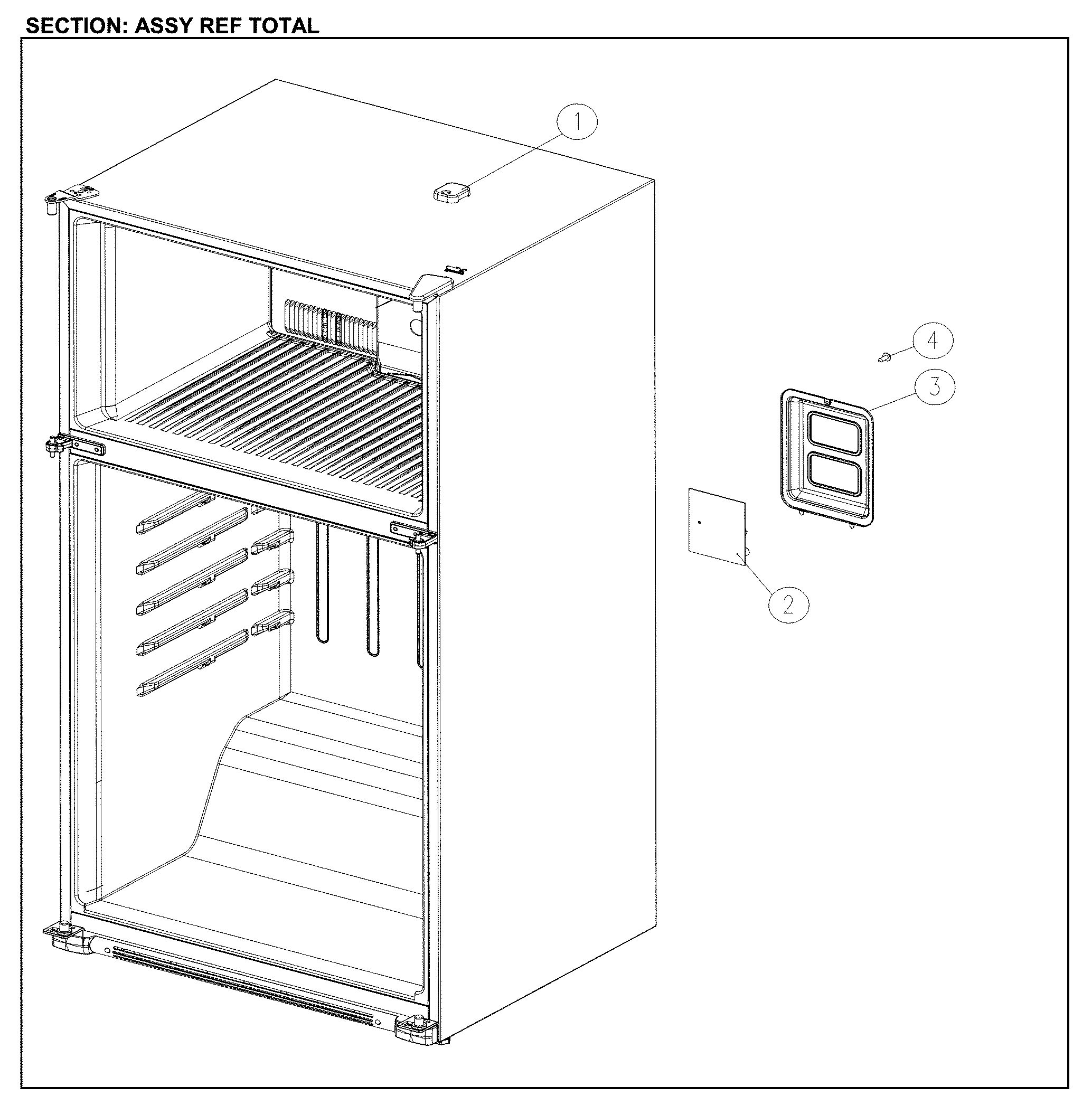 Refrigerator assy