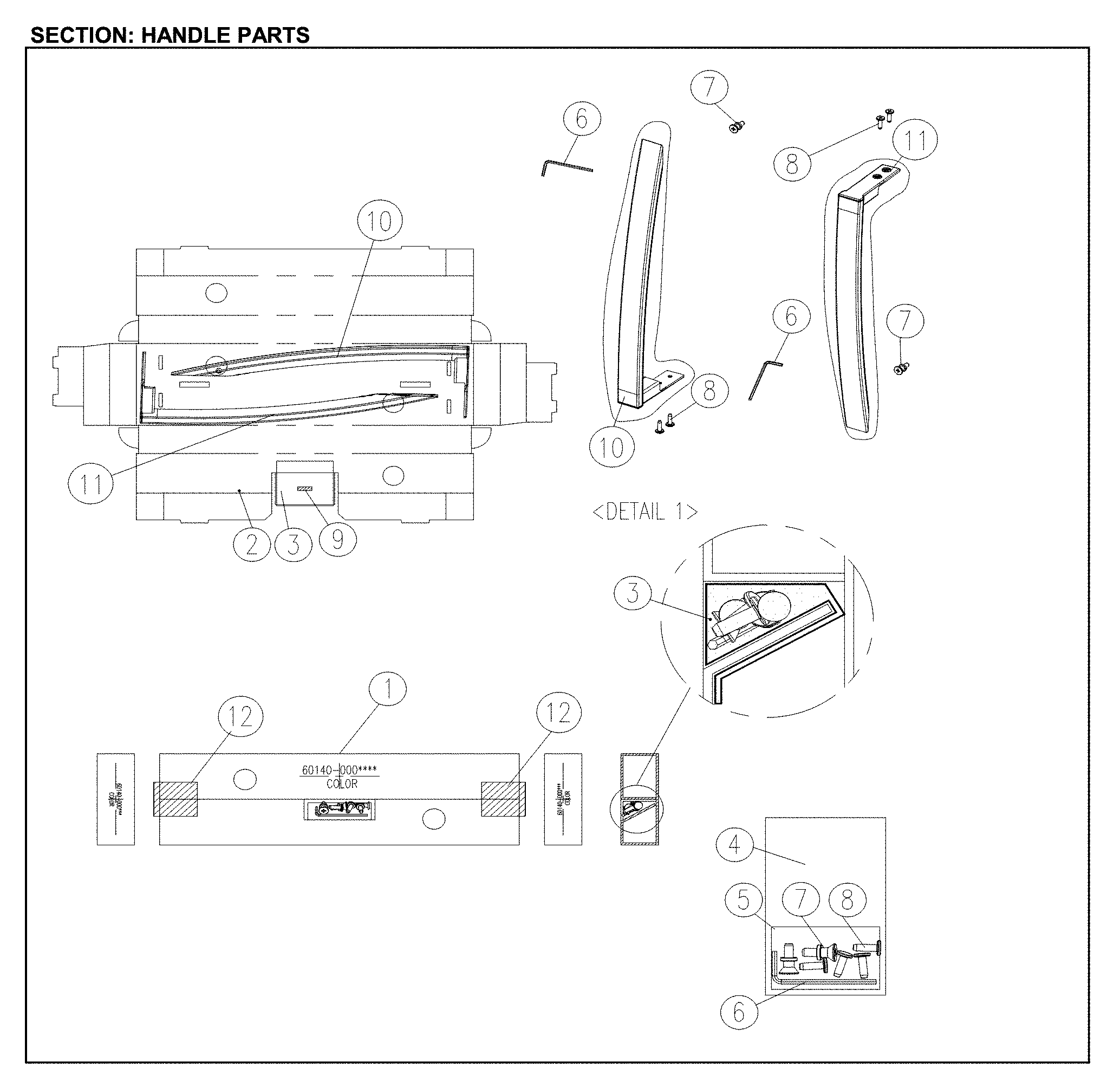 Handle parts