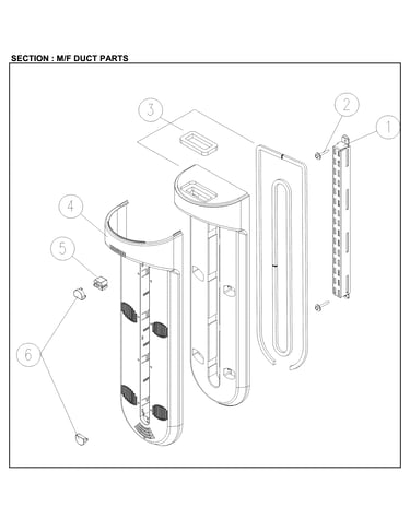 M/f duct parts