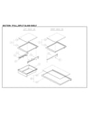 Full/split glass shelves