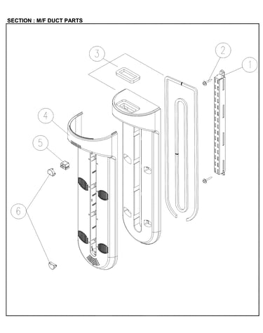 M/f duct parts