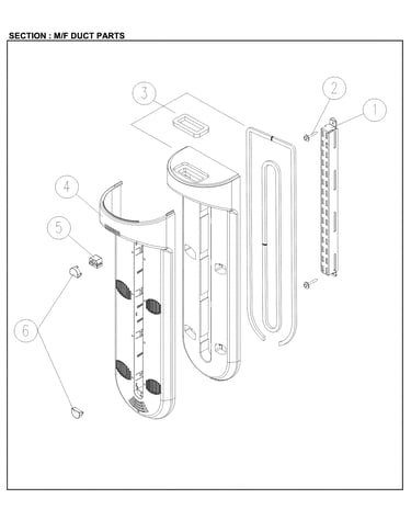 M/f duct parts