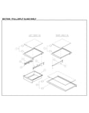 Full/split glass shelves
