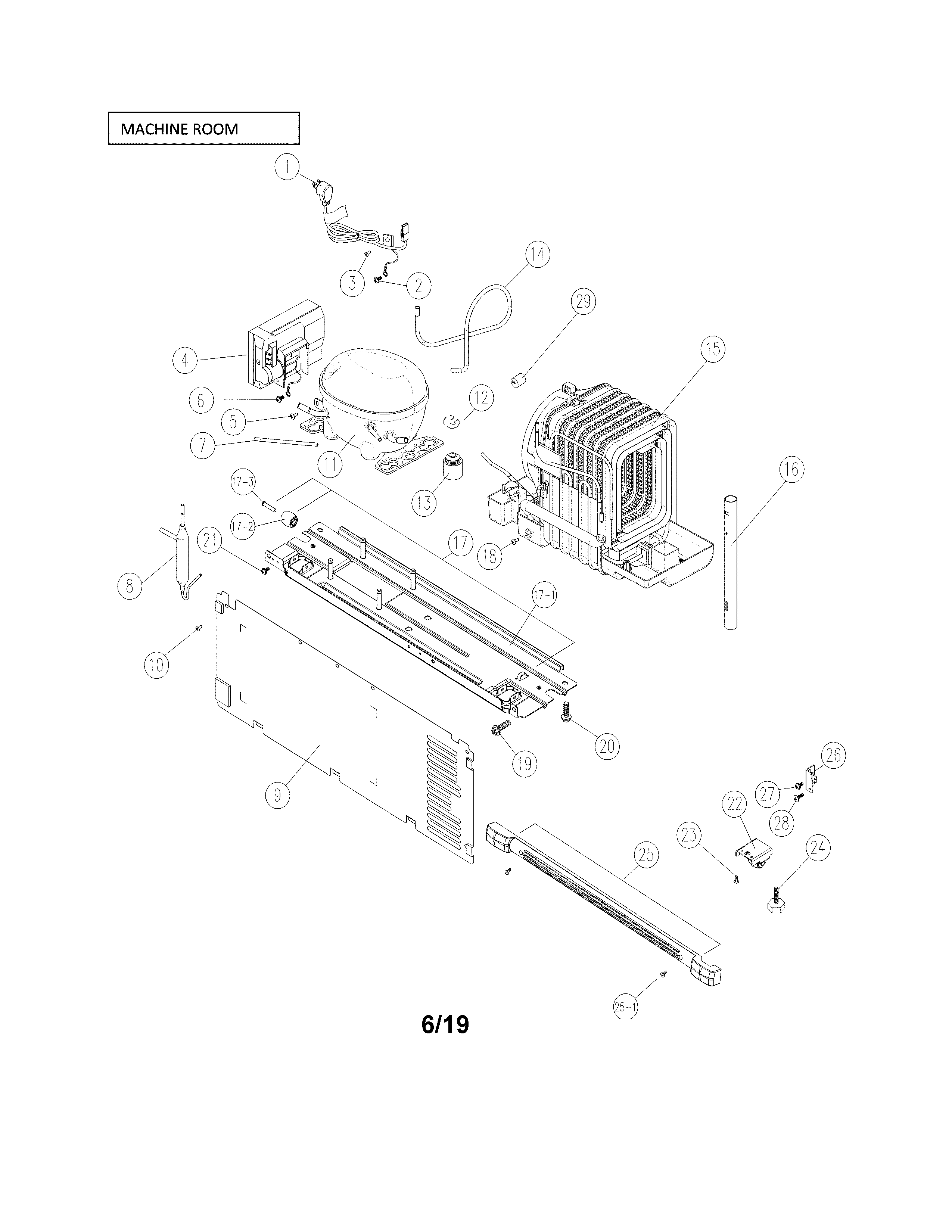 Machine parts