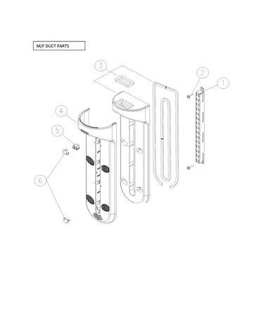 M/f duct parts