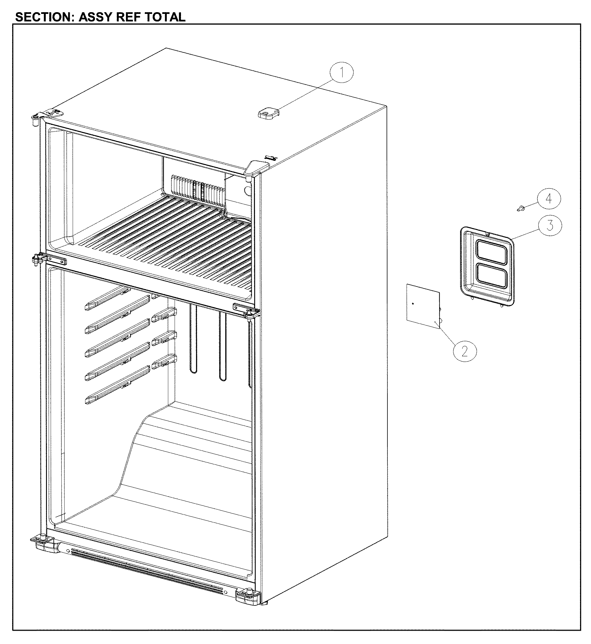 Refrigerator assy