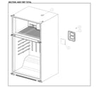 Kenmore 11161205712 refrigerator assy diagram