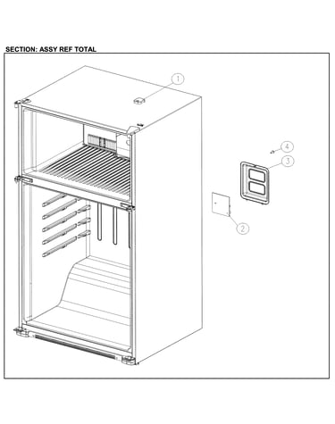 Refrigerator assy