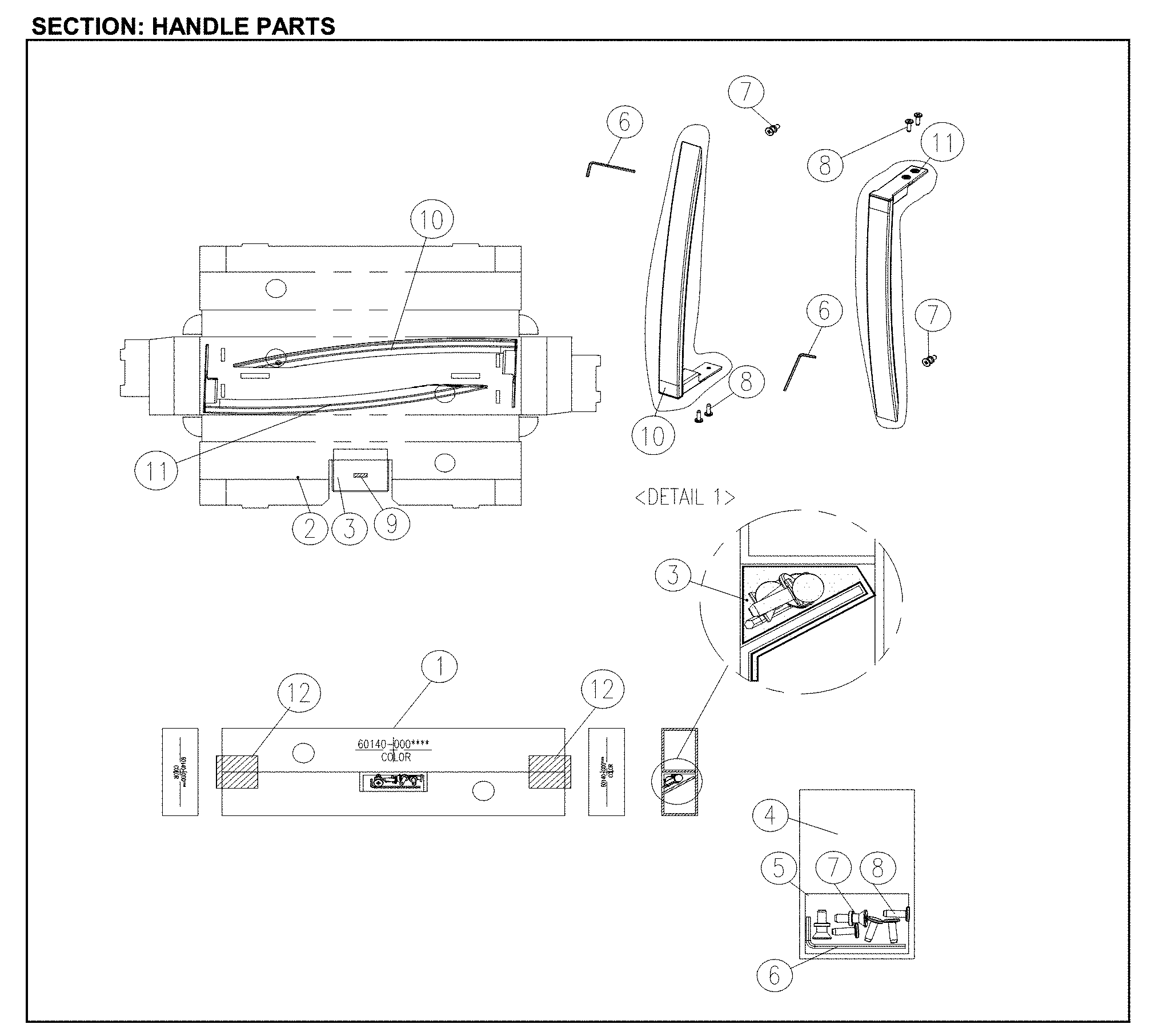 Handle parts