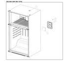 Kenmore 11161209712 refrigerator assy diagram
