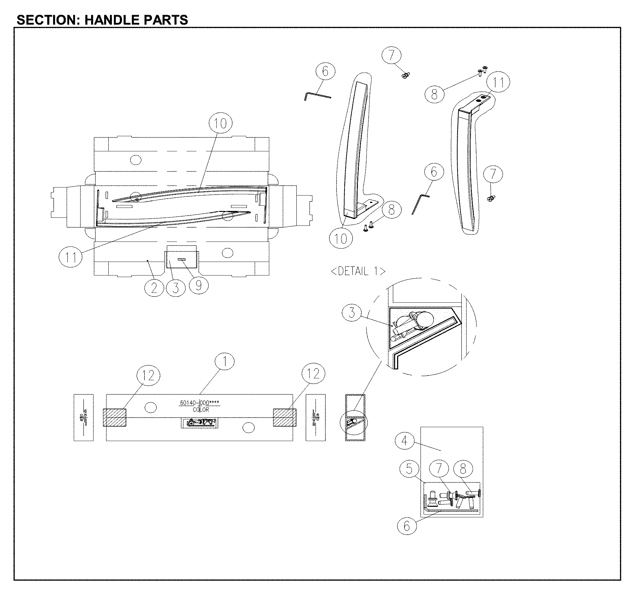 Handle parts