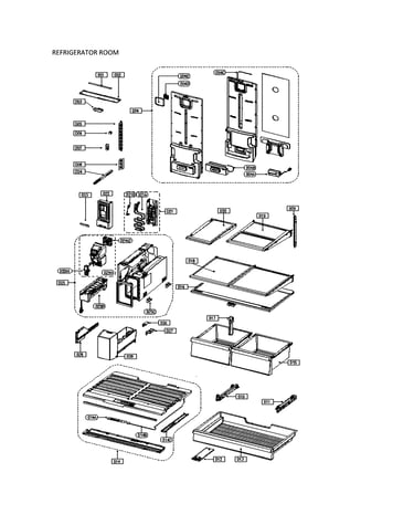 Refrigerator parts