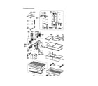 Kenmore 11173035910 refrigerator parts diagram