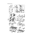 Kenmore 11173035911 refrigerator parts diagram
