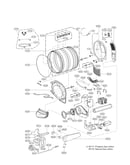 Drum and motor assembly