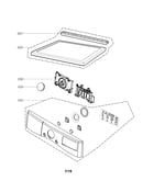Control panel and plate assembly