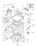 Cabinet and control panel assembly