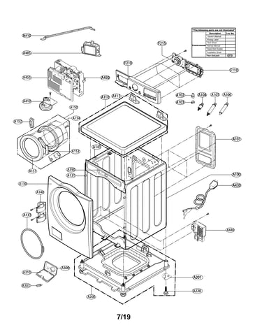 Cabinet and control panel assembly