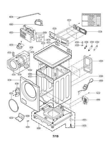 Cabinet and control panel assembly