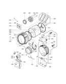 Drum and tub assembly