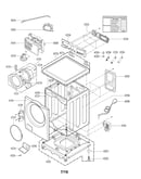 Cabinet and control panel assembly