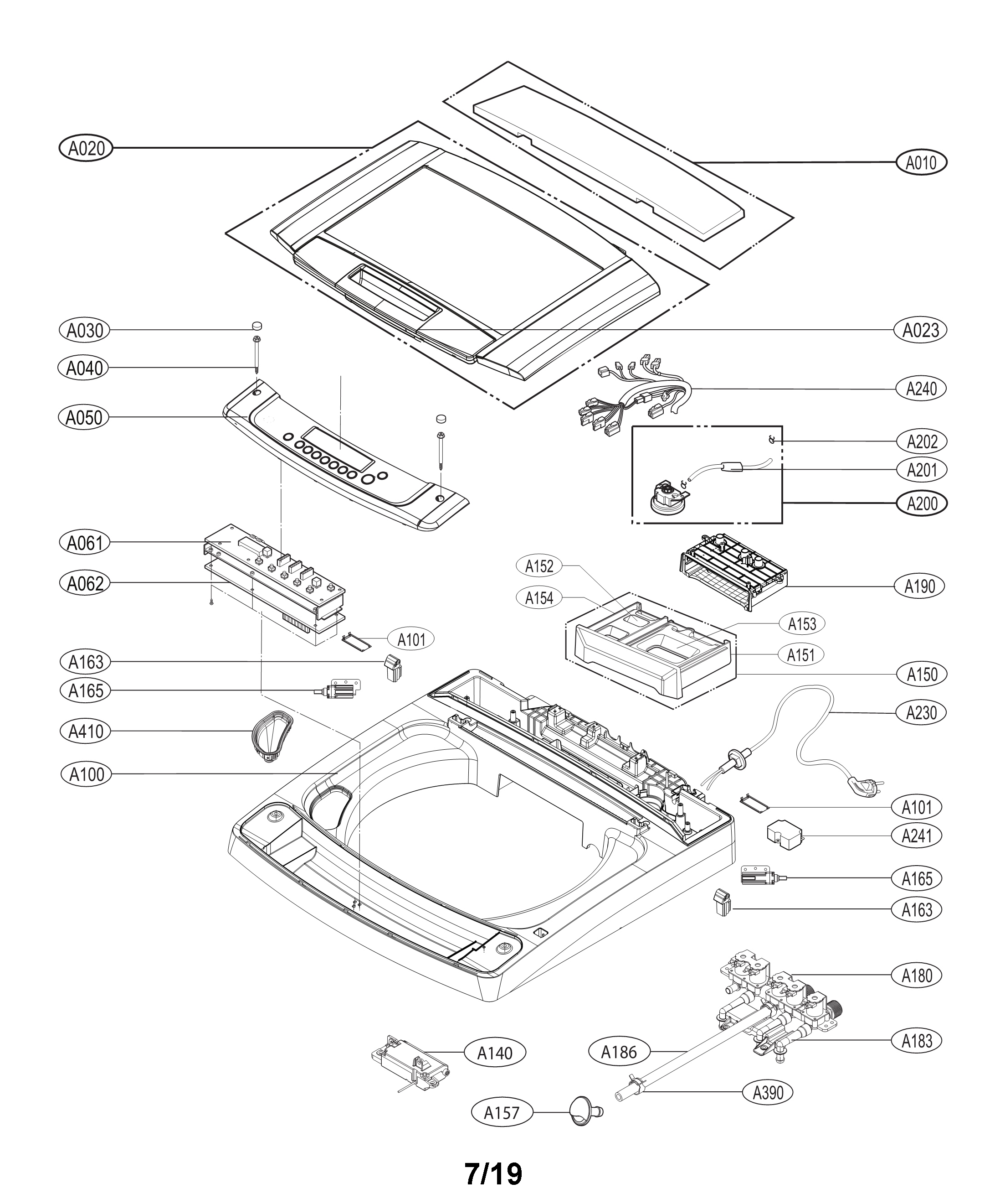 Top cover assembly