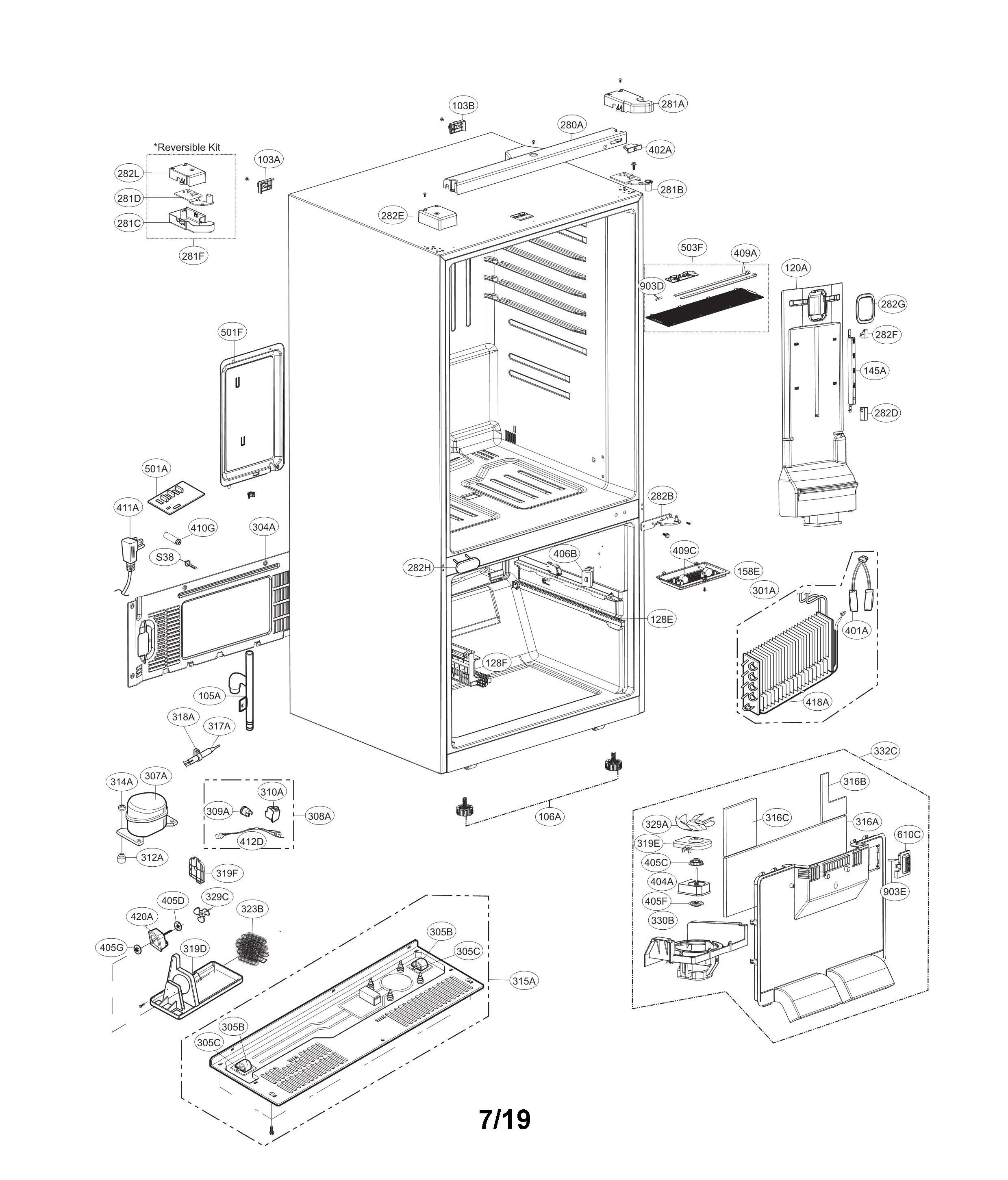 Case parts