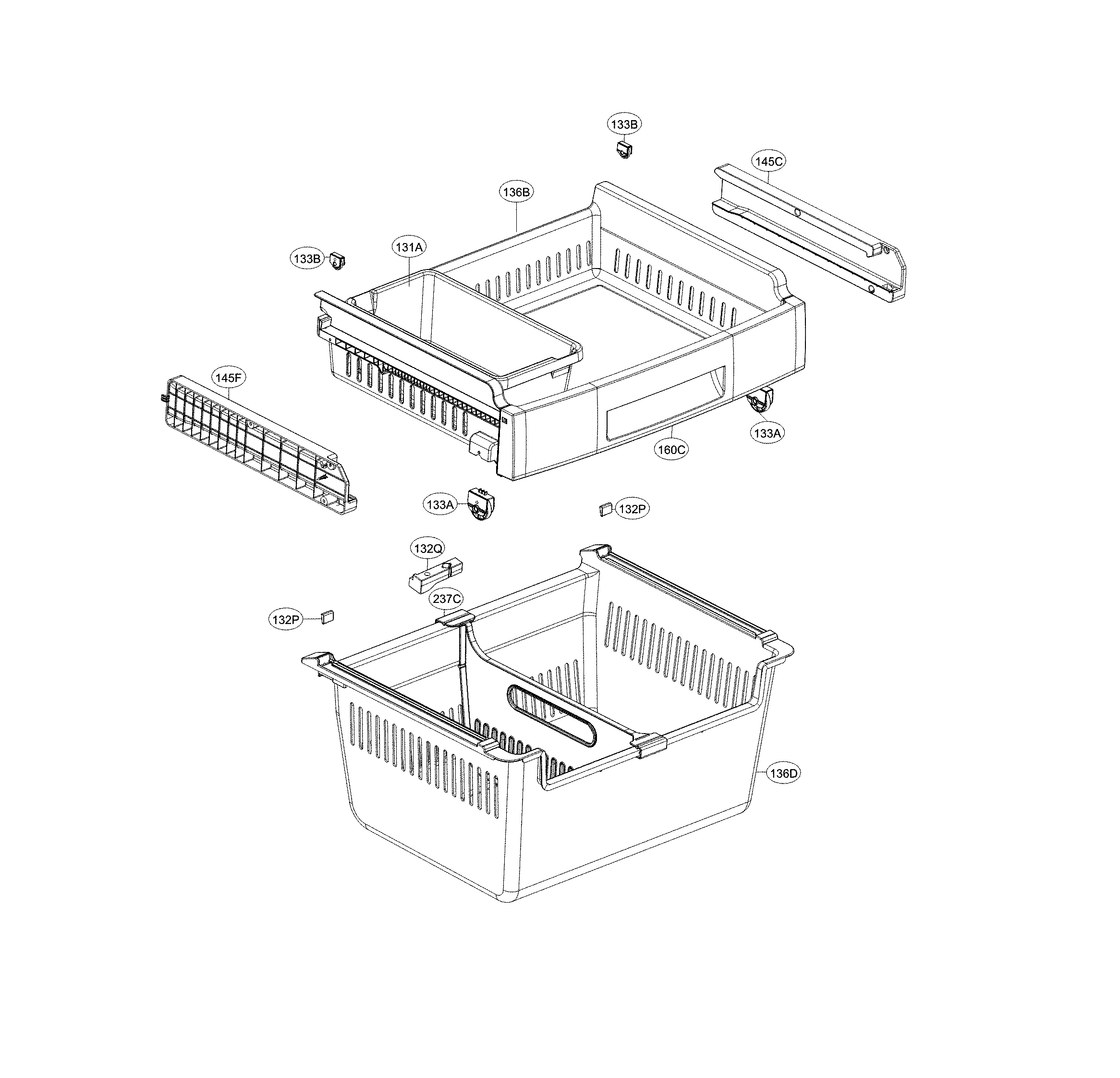 Freezer parts