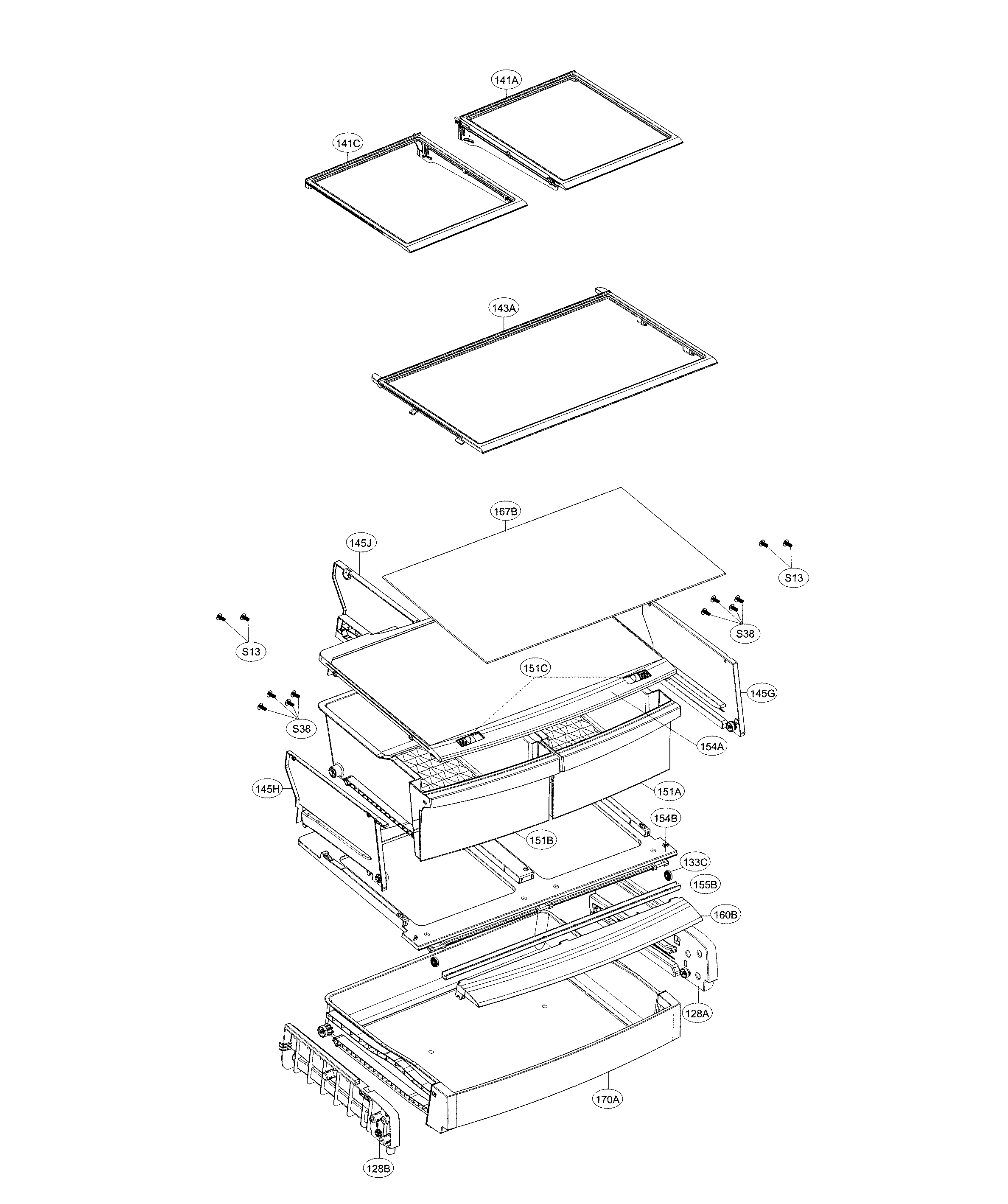 Refrigerator parts