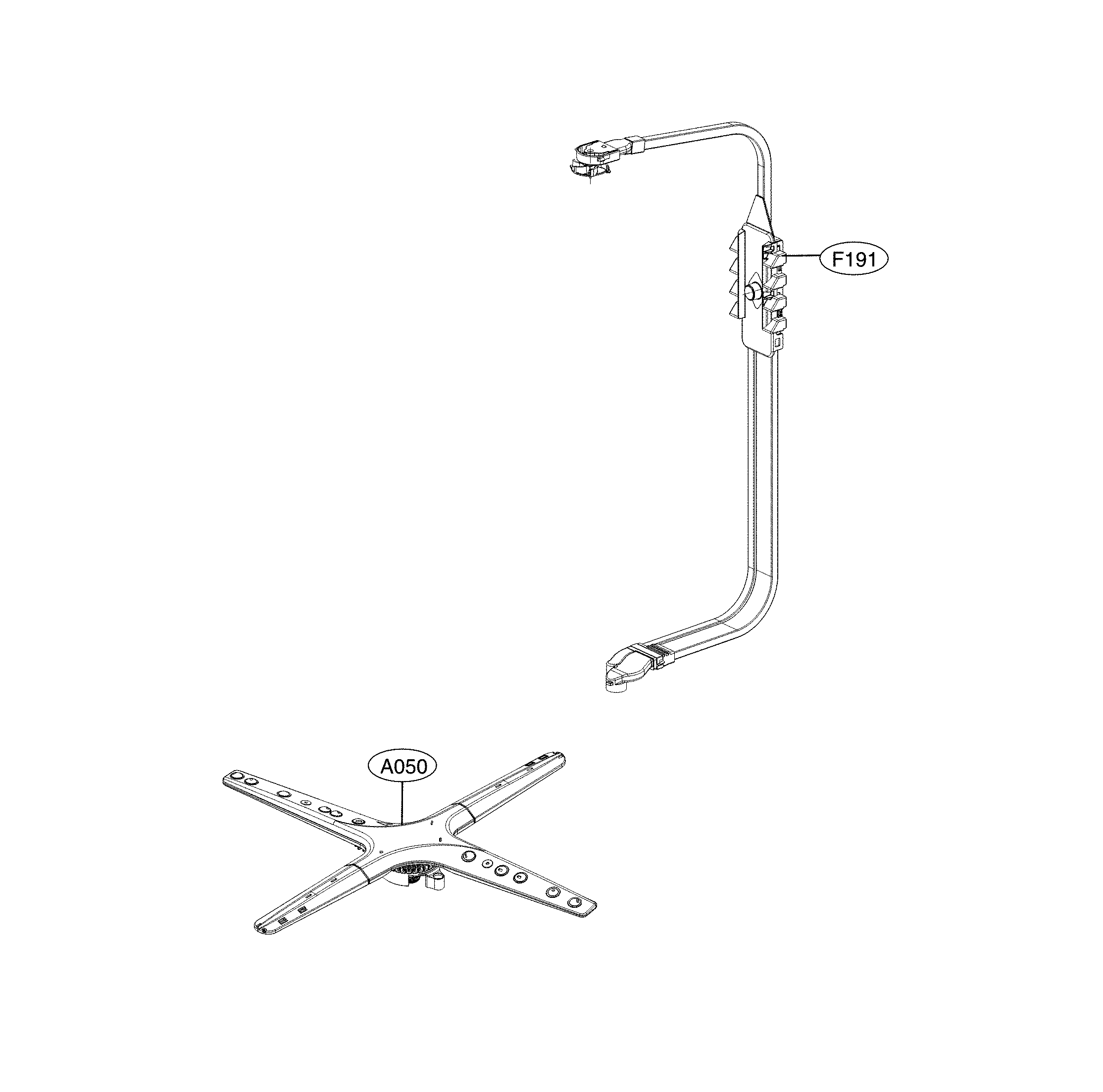 Water guide assembly