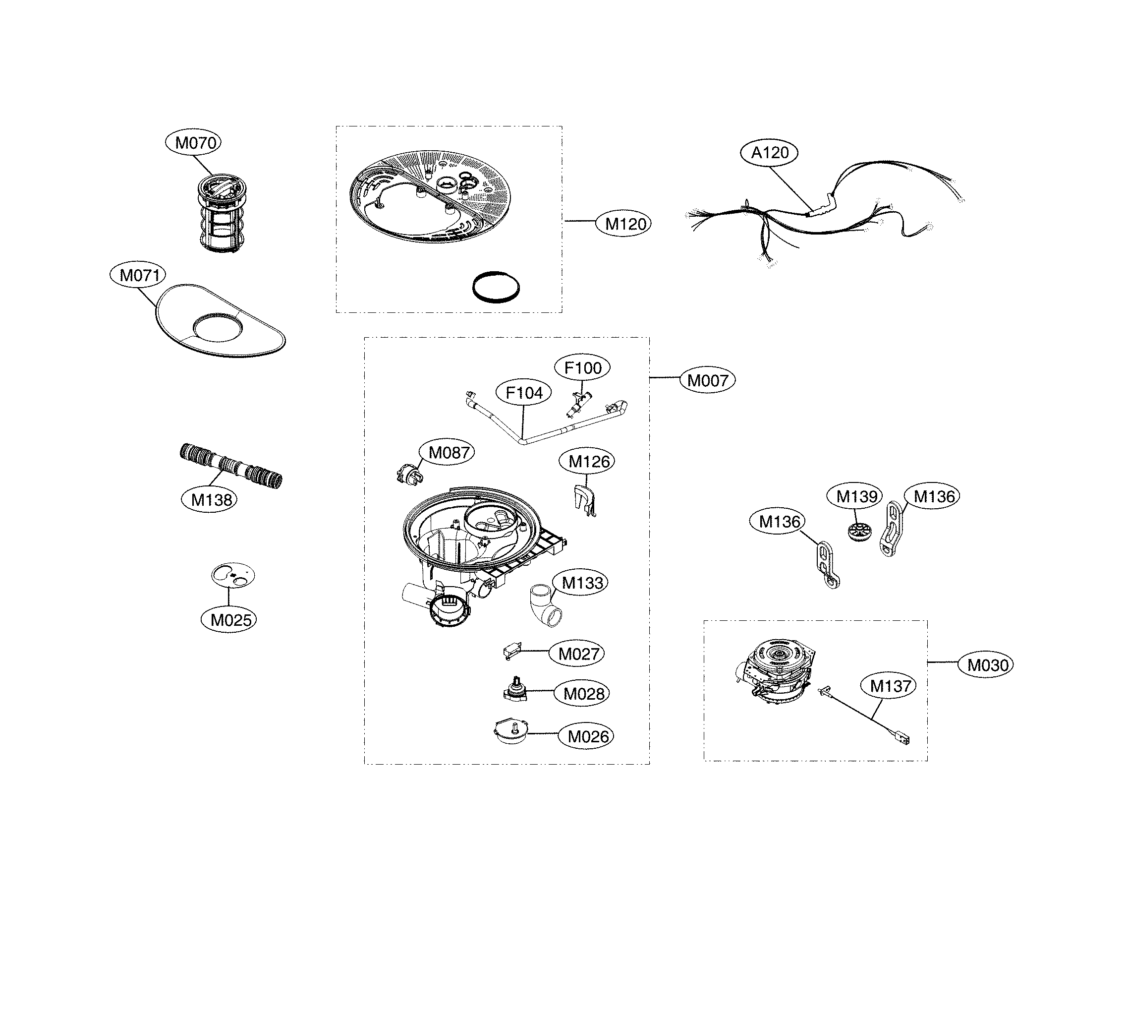 Sump assembly