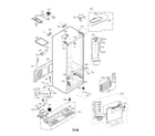 LG LFDS22520S/01 case parts diagram