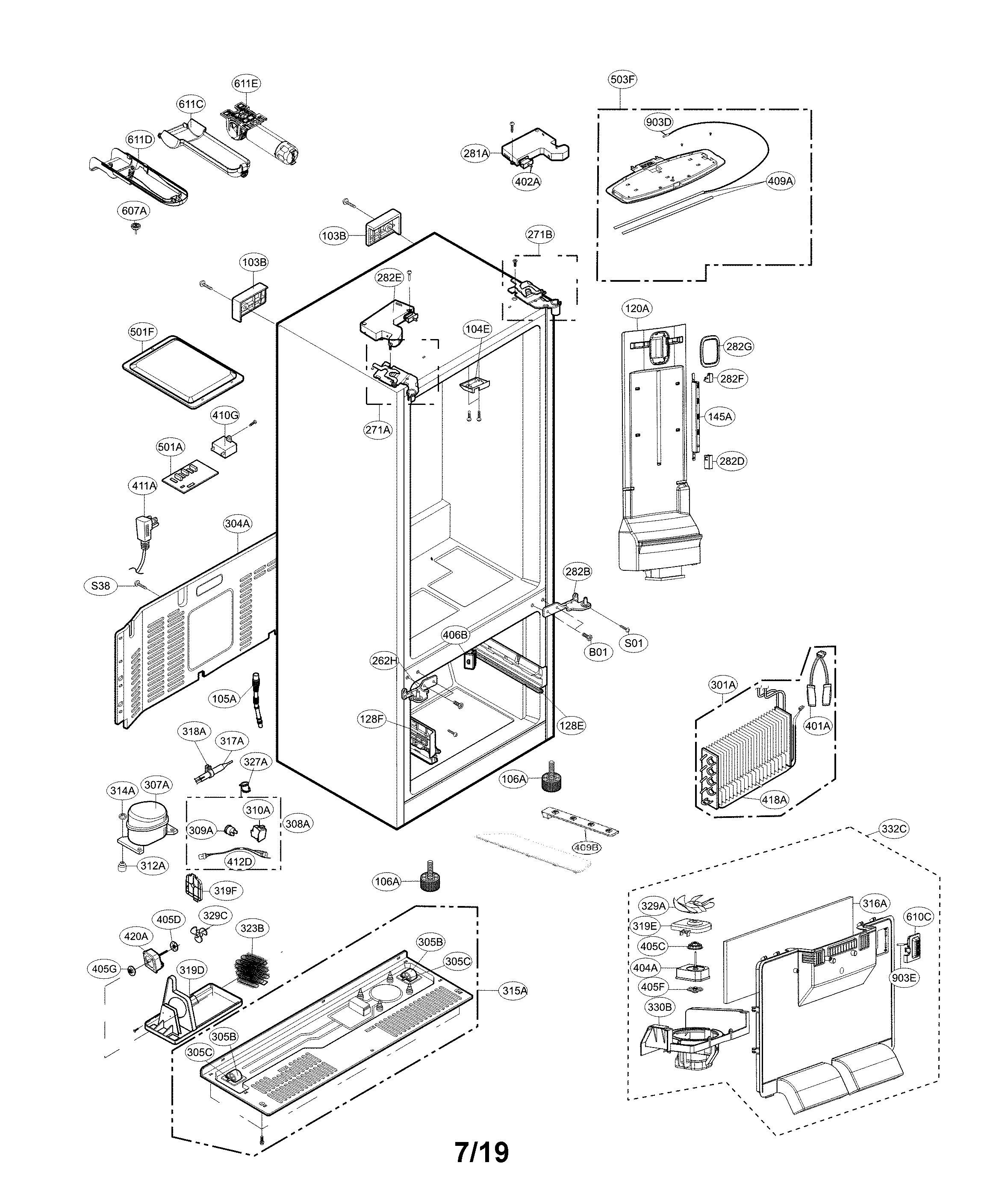 Case parts