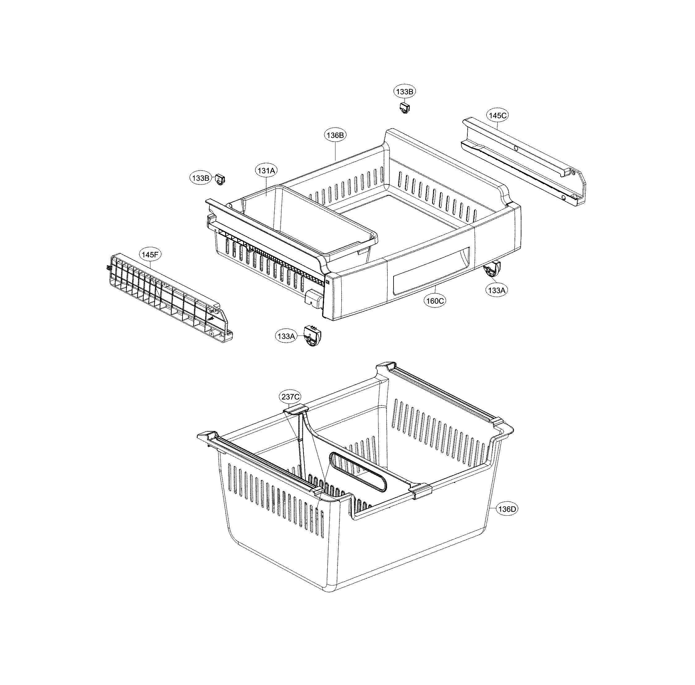 Freezer parts