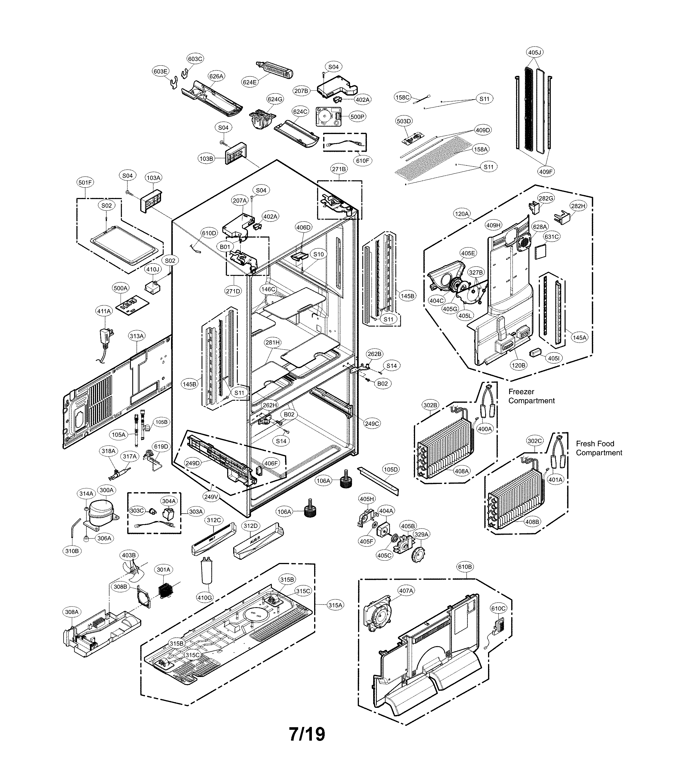 Case parts
