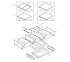 LG LFX33975ST/00 refrigerator parts diagram