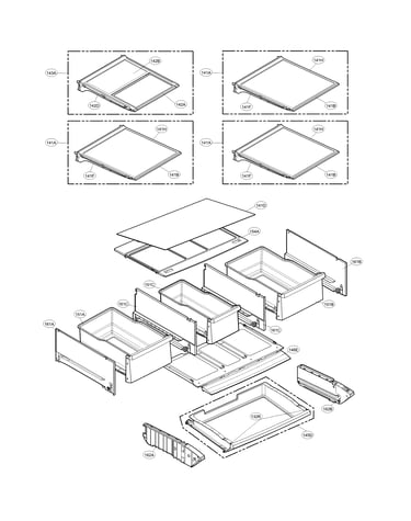 Refrigerator parts