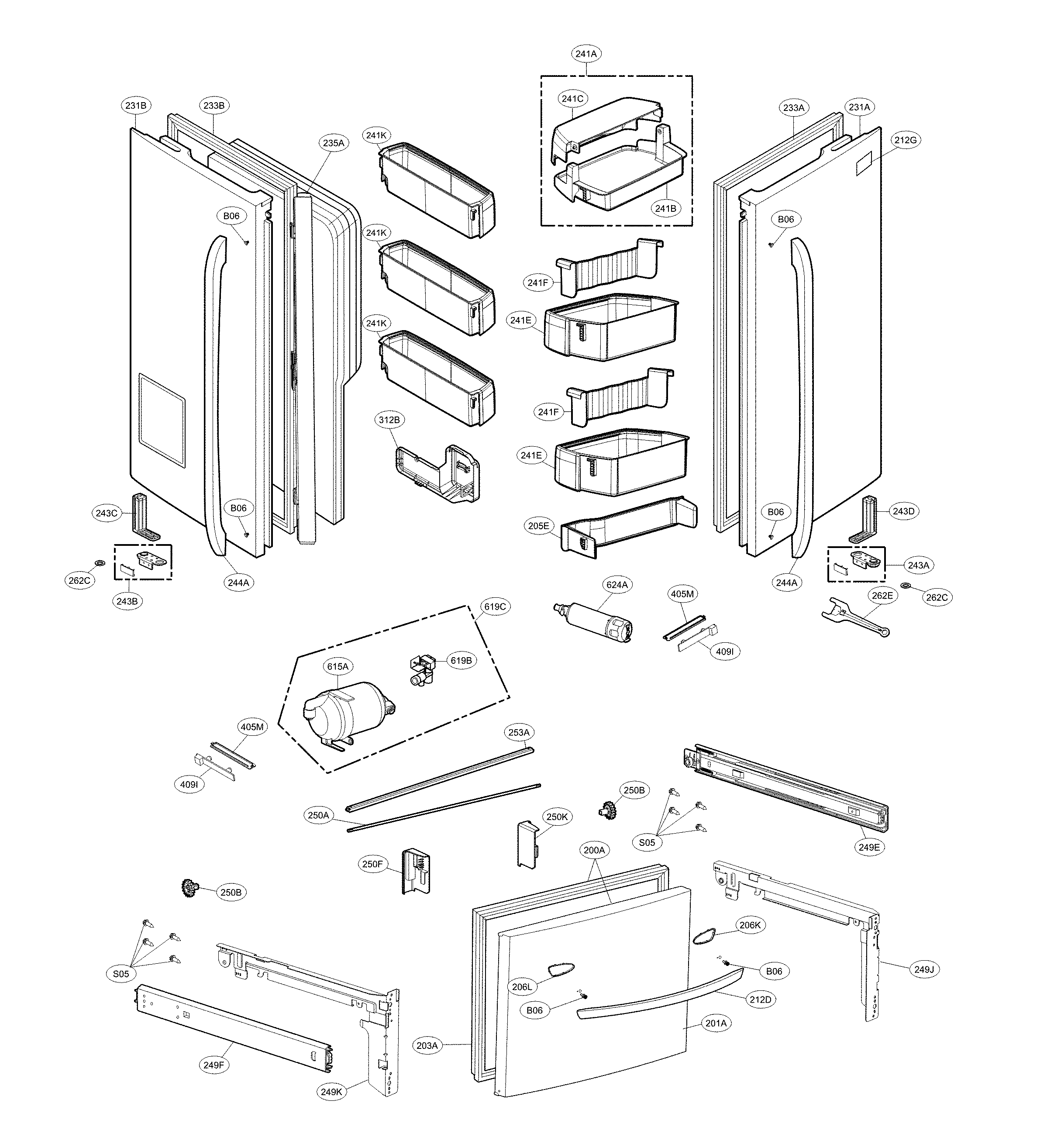 Door parts