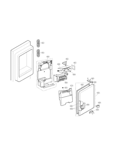 Icemaker & ice bin parts