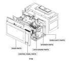LG LMVM2033BD/00 microwave parts diagram