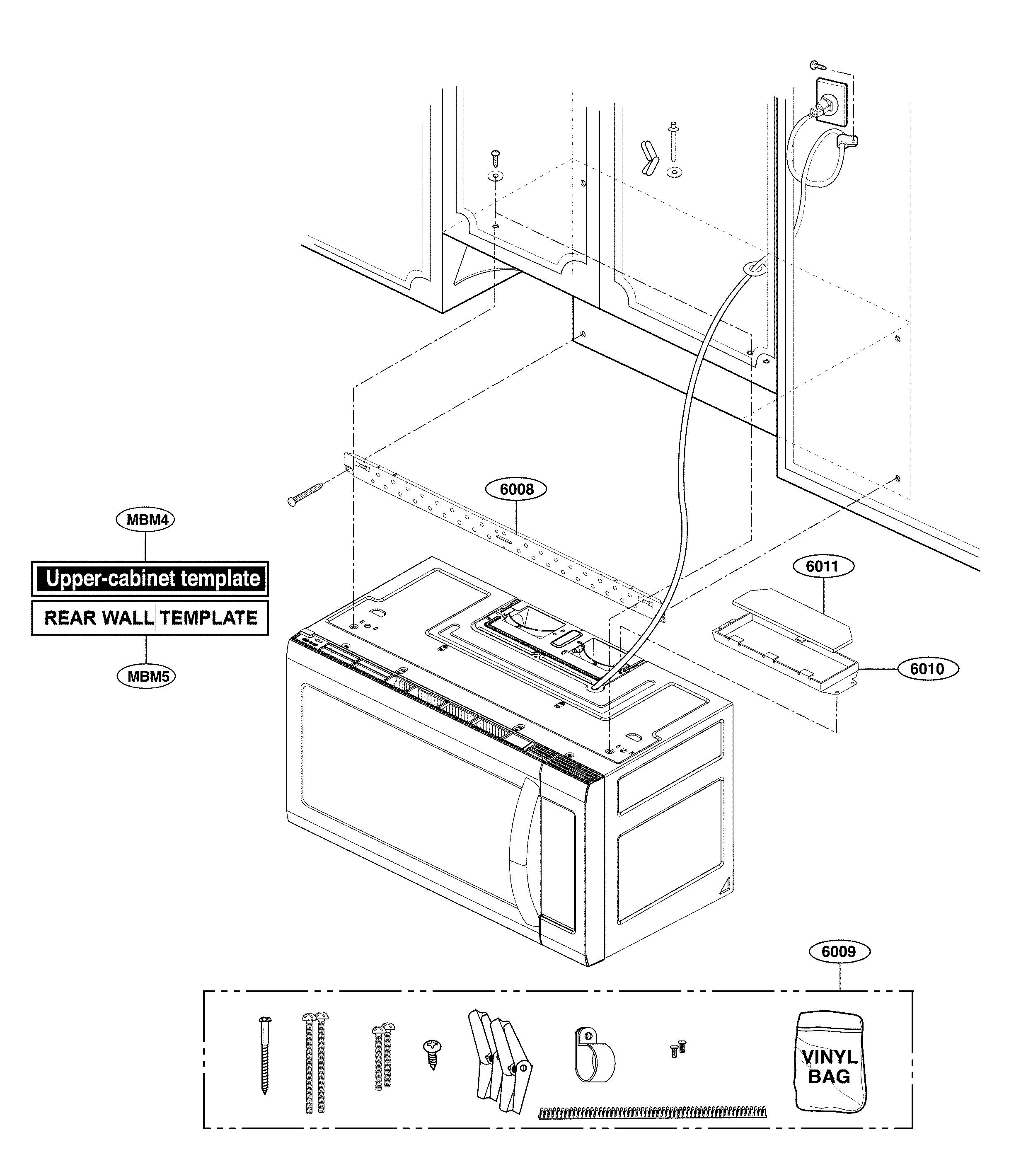Installation parts