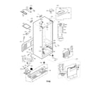 LG LFDS22520S/00 case parts diagram