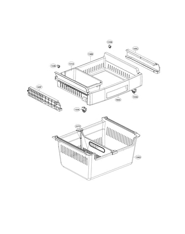 Freezer parts