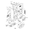 LG LFX31925SB/04 case parts diagram