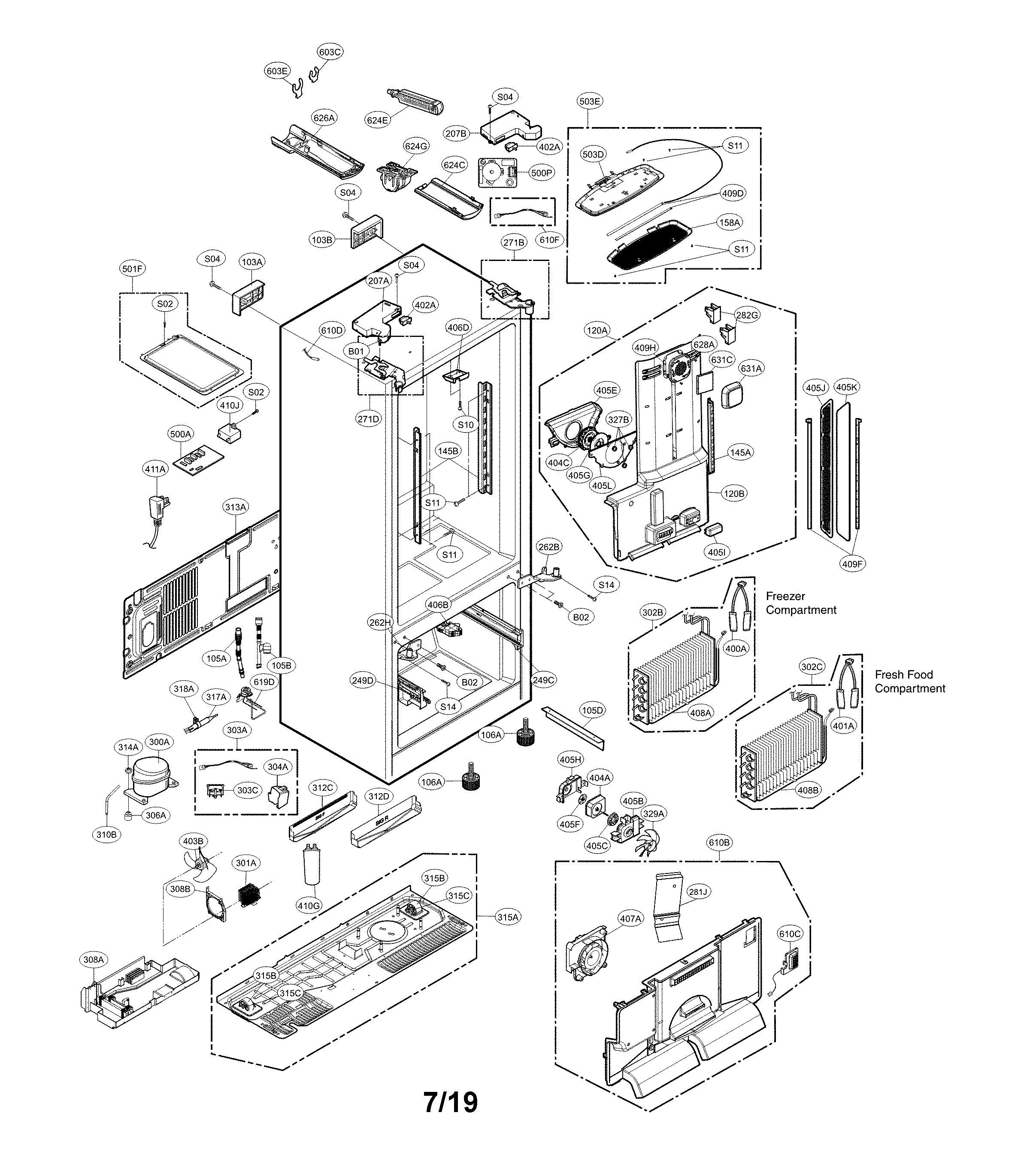 Case parts