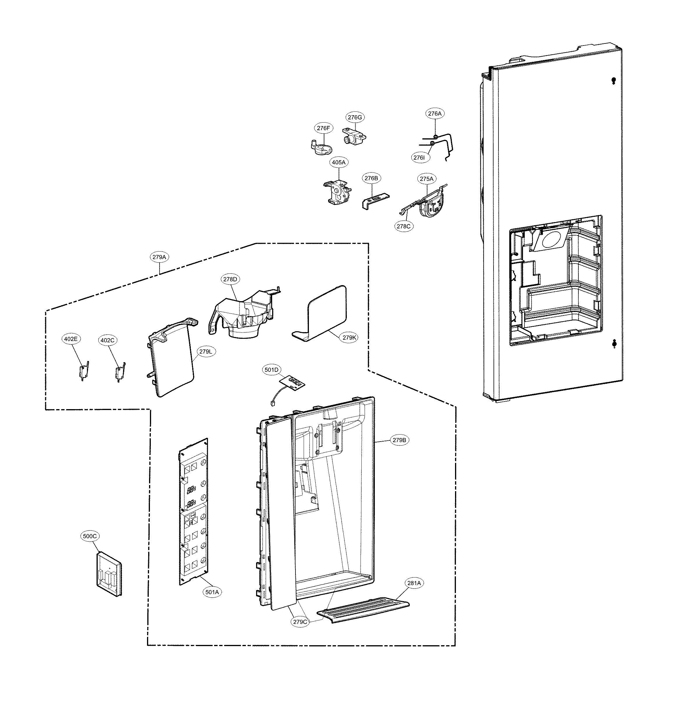 Dispenser parts