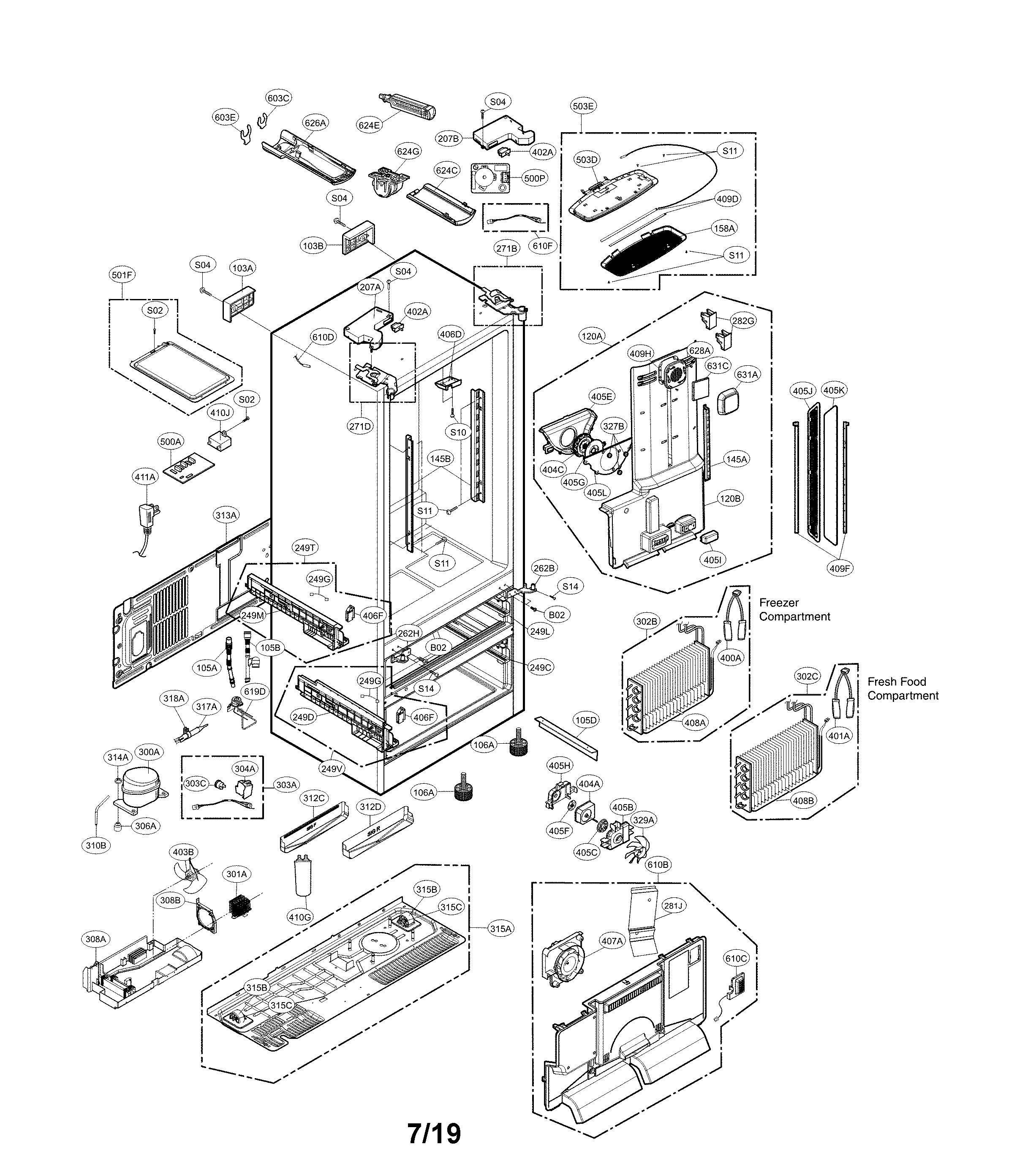 Case parts