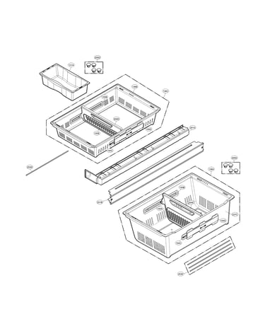 Freezer parts