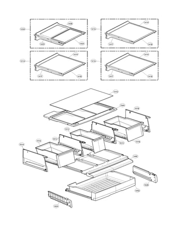 Refrigerator parts